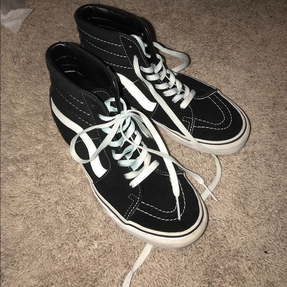 Vans Shoes - Black Sk8-Hi Vans